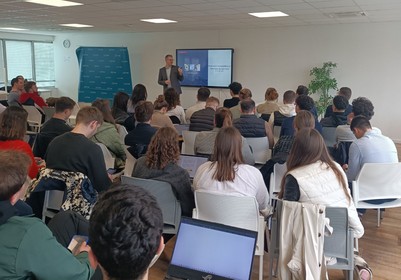 Intervention d'Adrien Grassi (Batitech) auprès des étudiants de l'ESPI à Nantes - Lamotte