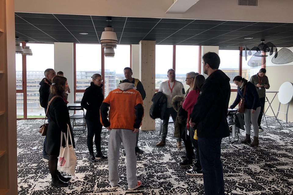 Le Bois Lilas - Visite des familles des collaborateurs - Lamotte