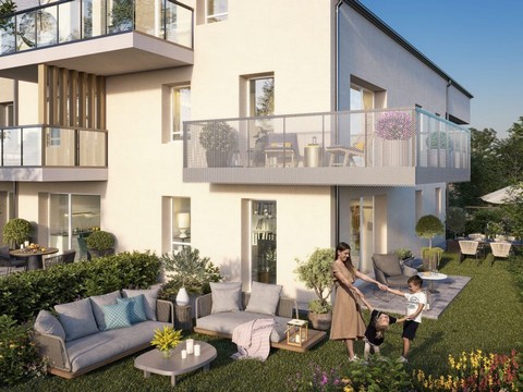 Zone ANRU - Programme immobilier neuf Les balcons d'Iris à Ploufragan (22) - Lamotte