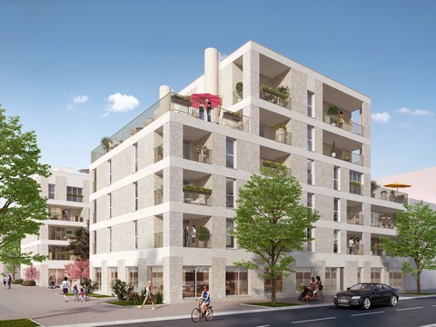 Programme immobilier neuf Cosmopolitan à Nantes (44) - Lamotte