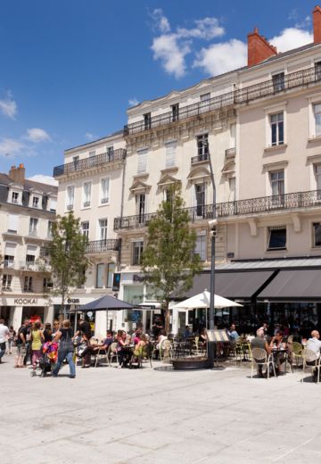 Programme immobilier neuf - Cinq Foch à Angers (49) - Vue de quartier 1 - Lamotte