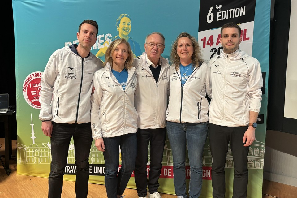 Rennes Urban Trail 2024 - Conférence de presse - Équipe de l'organisation - Lamotte