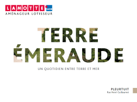 Terrain à construire - Terre Émeraude à Pleurtuit (35) - Plaquette commerciale - Lamotte Aménageur Lotisseur