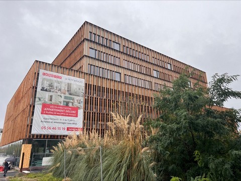 Nouveaux bureaux de la direction région Nouvelle-Aquitaine à Bordeaux - Façade - Lamotte