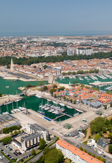 Programme immobilier neuf - Côté Canal à La Rochelle (17) - Vue de quartier 1 - Lamotte