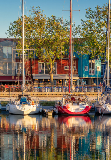 Programme immobilier neuf - Côté Canal à La Rochelle (17) - Vue de quartier 3 - Lamotte