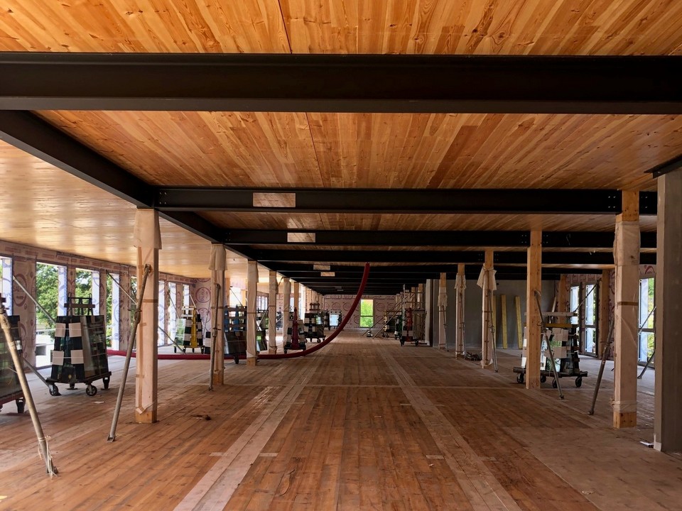 Travaux de Bois Harel à Rennes - Programme de bureaux - Structure - Lamotte