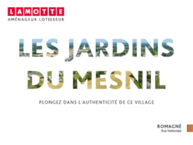Terrain à construire - Les Jardins du Mesnil à Romagné (35) - Plaquette commerciale - Lamotte Aménageur Lotisseur
