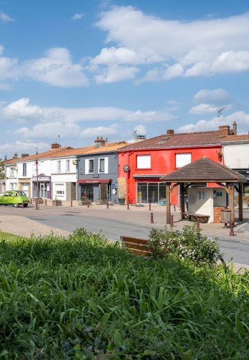 Terrain à construire - Le Hameau de la Robinière à Saint-Julien-de-Concelles (44) - Vue de quartier 1 - Lamotte Aménageur Lotisseur