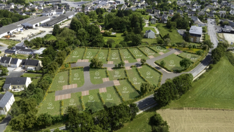 Terrain LES JARDINS DE MEVEN Saint-Méen-le-Grand