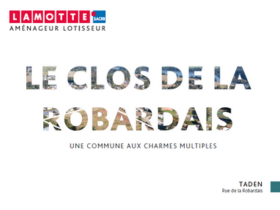 Terrain à construire - Le Clos de la Robardais à Taden (22) - Plaquette commerciale - Lamotte Aménageur Lotisseur