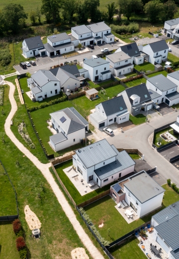 Terrain à construire - Vannes Ma Vraie Nature dans le Morbihan (56) - Vue de quartier 3 - Lamotte Aménageur Lotisseur