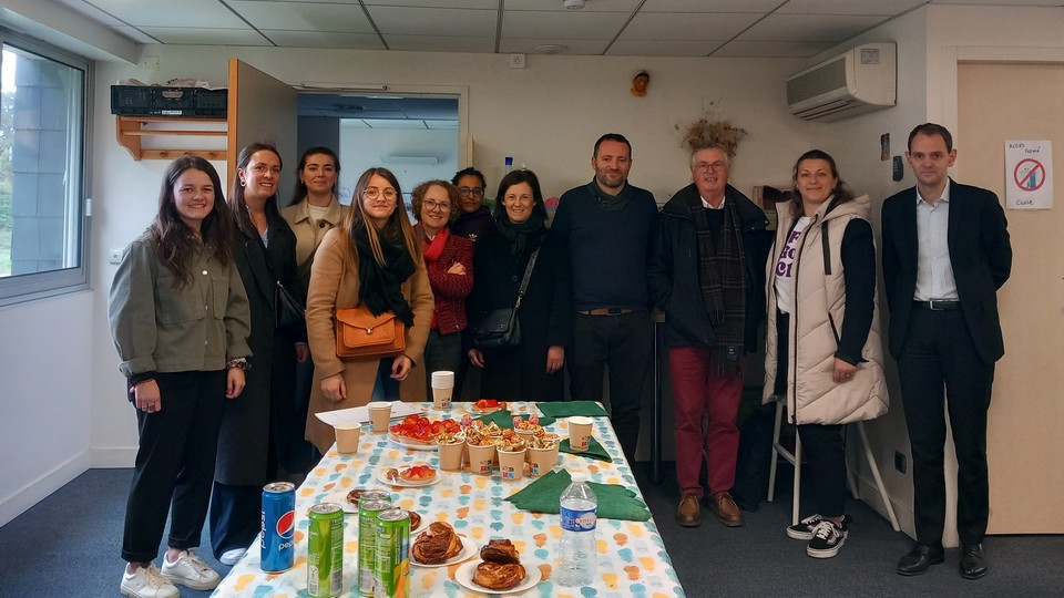 Association Saint Benoit Labre - Visite des locaux à Rennes - Lamotte