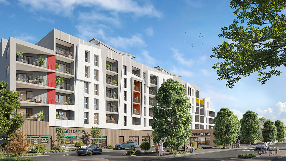 La rentabilité d'un investissement LMNP - Location Meublée Non Professionnelle - Résidence services seniors Garona à Agen (47) - Lamotte