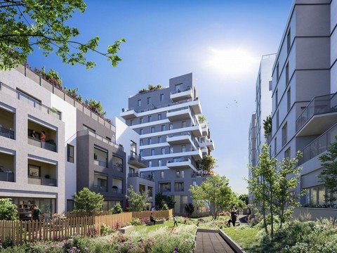 Programme immobilier neuf La Place - Ardoines à Vitry-sur-Seine (94) - Lamotte
