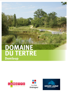 Terrain à construire - Le Domaine du Tertre à Domloup (35) - Plaquette commerciale - Lamotte Aménageur Lotisseur