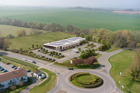 Réalisation et portage d'un magasin LIDL à Boulay-Moselle (57) - Lamotte Entreprises & Commerces