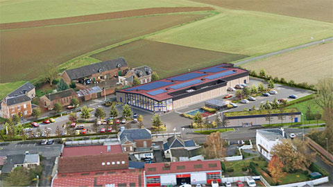 Réalisation et portage d'un magasin LIDL à Roye (80) - Lamotte Entreprises & Commerces