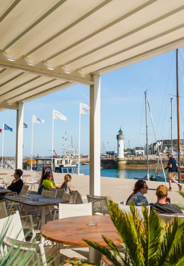 Programme immobilier neuf - Les Voiles Blanches à Quiberon (56) - Vue de quartier 3 - Lamotte