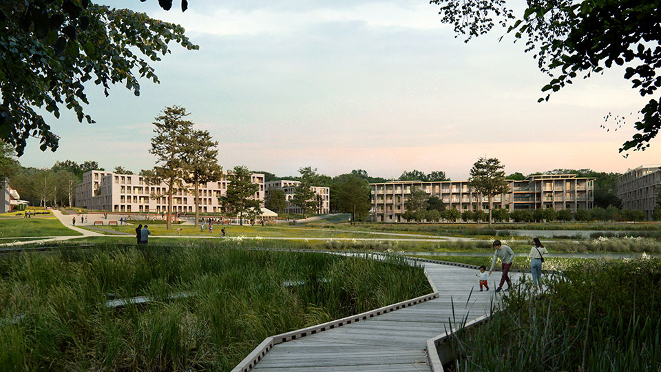 Programme immobilier neuf - Le Cèdre Bleu à Sarcelles (95) - Lamotte