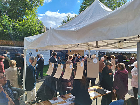 Inauguration de la Longère du Cèdre Bleu à Sarcelles (95) - Stand de présentation - Lamotte