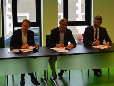 ZAC du Champ-Marqué à Servon-sur-Vilaine (35) - Signature de la concession d'aménagement - Lamotte