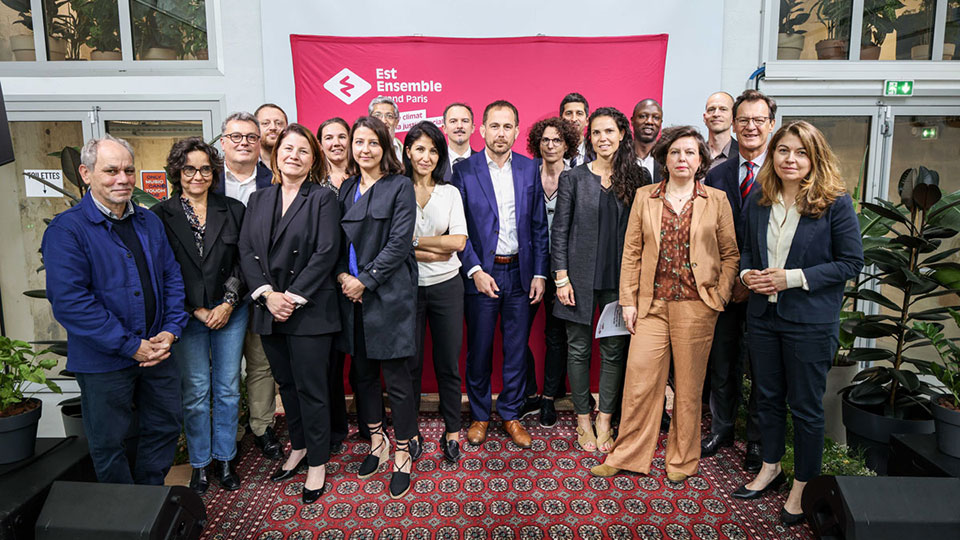 Signature de la Charte économie circulaire du territoire Est Ensemble Grand Paris - Lamotte