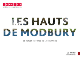 Terrain à construire - Les Hauts de Modbury au Faou (29) - Plaquette commerciale - Lamotte Aménageur Lotisseur
