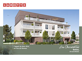 Programme immobilier neuf - Les Charmettes à Betton (35) - Plaquette commerciale - Lamotte