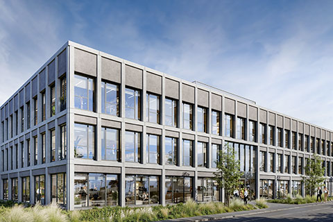 Programme immobilier d'entreprise - Bureaux Otello I à Saint-Grégoire (35) - Lamotte