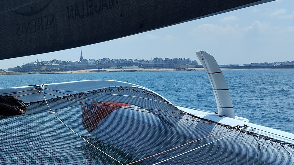 Sortie en mer à Saint-Malo (2024) - Vue d'intra-muros - Lamotte