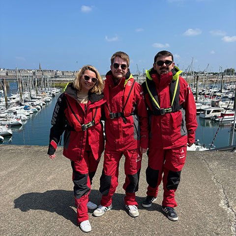 Sortie en mer à Saint-Malo (2024) - Service SI (Système d'information) - Lamotte