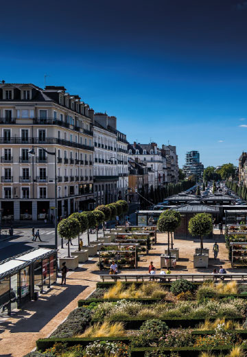 Résidence services étudiants - Campus Rennes Gare (35) - Vue de quartier 1 - Lamotte