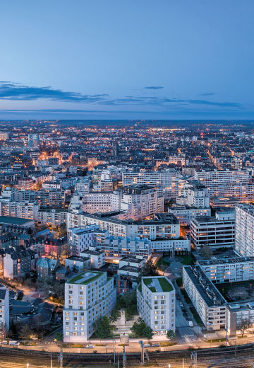 Résidence services étudiants - Campus Rennes Gare (35) - Vue de quartier 3 - Lamotte