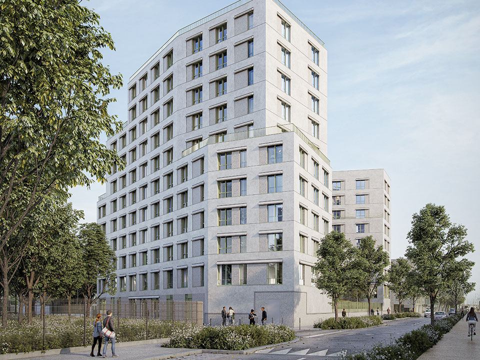 Programme immobilier neuf - Campus Rennes Gare (35) - Lamotte