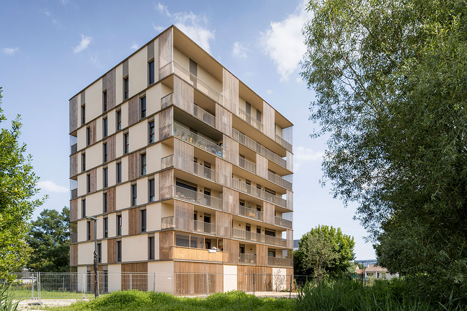 Programme immobilier mixte Petit Bruges près de Bordeaux (33) - Bâtiment Imeria - Lamotte