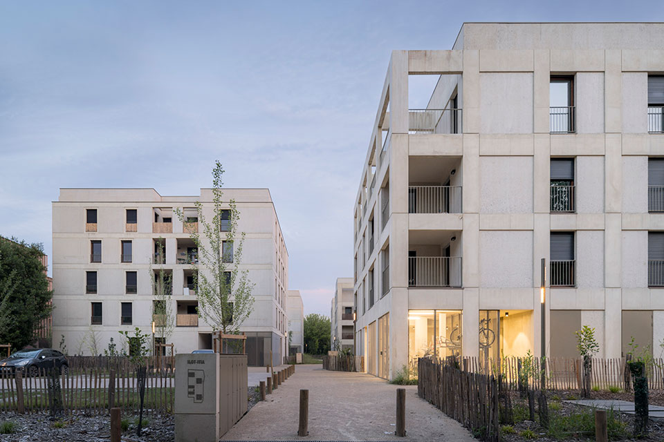 Programme immobilier mixte Petit Bruges près de Bordeaux (33) - Bâtiments Itia - Lamotte