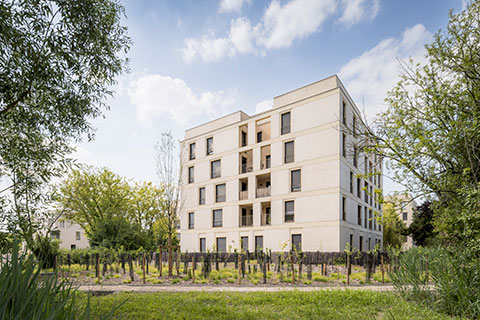 Programme immobilier mixte Petit Bruges près de Bordeaux (33) - Itia Bâtiment E - Lamotte