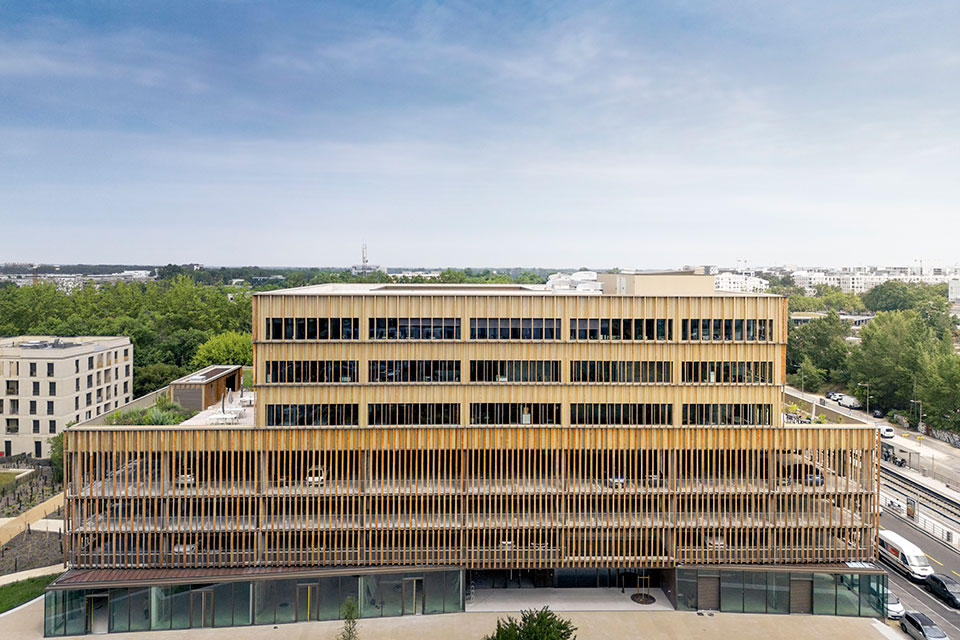 Programme immobilier mixte Petit Bruges près de Bordeaux (33) - Parking silo - Lamotte