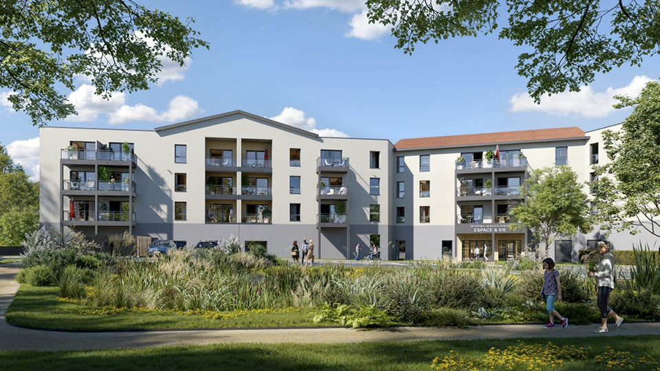 Résidence services seniors Saint-Roch à L'Étrat (42) - Lamotte