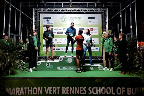 Marathon Vert de Rennes 2024 - Remise de prix sur le 10k - Hommes - Lamotte