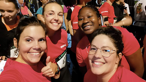 Marathon Vert de Rennes 2024 - Coureuses sur le 5k - Lamotte