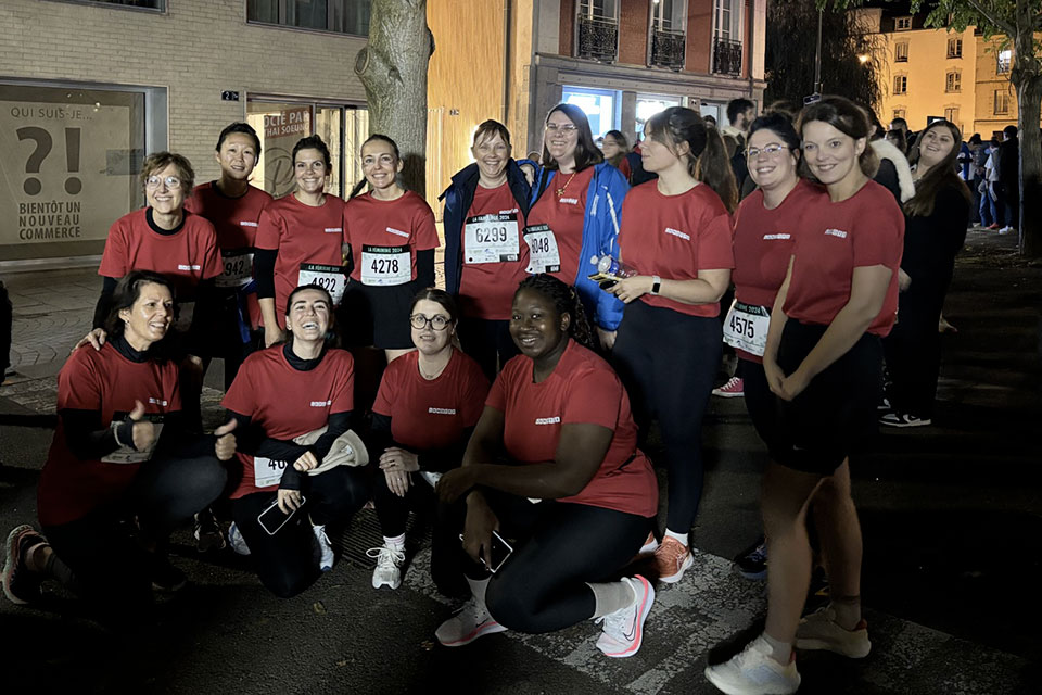 Marathon Vert de Rennes 2024 - Coureuses le samedi soir - Lamotte