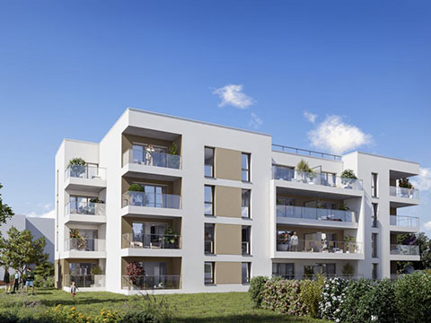Programme immobilier neuf - L'Écrin des Ormes à Ploemeur (56) - Lamotte