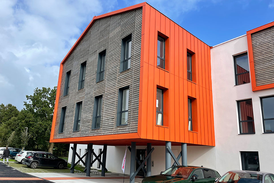 Programme immobilier tertiaire - Visite inaugurale du Palafito 2 à Pornic (44) - Lamotte