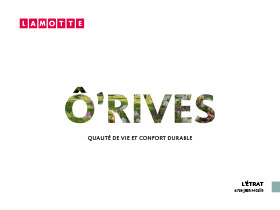 Programme immobilier neuf - Ô’Rives à L'Étrat (42) - Plaquette commerciale - Lamotte