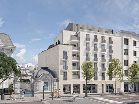 Programme immobilier neuf Cinq Foch à Angers (49) - Dernières opportunités Pinel - Lamotte