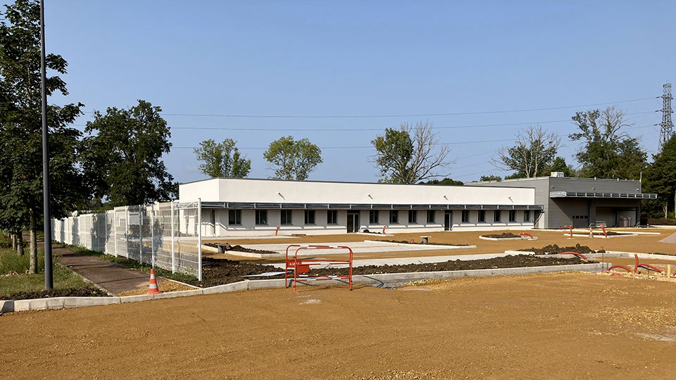 Bâtiment industriel pour GRDF à Garchizy (58) - Travaux - Lamotte