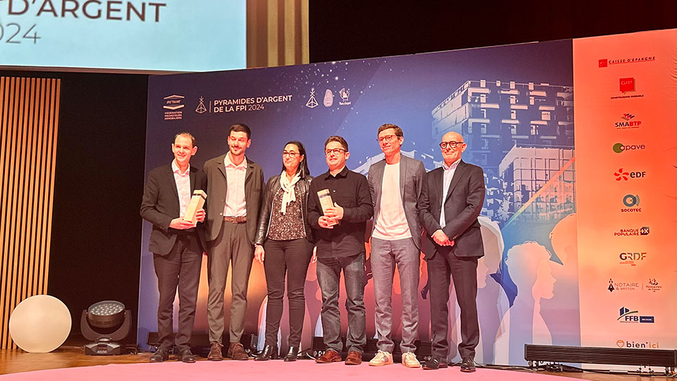 Programme Côté Patio à Lorient - Remise du Prix FPI 2024 dans la catégorie 'Mixité énergétique' - Lamotte