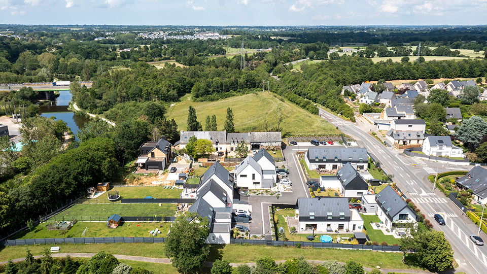 Projet de lotissement Le Petit Houlbert à Saint-Grégoire (35) - Lamotte Aménageur Lotisseur